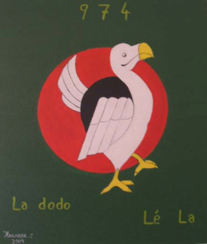 Named contemporary work « 974 la dodo lé la », Made by C HOAREAU