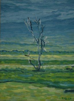 Named contemporary work « L'arbre mort, Kenya », Made by ALFREDO