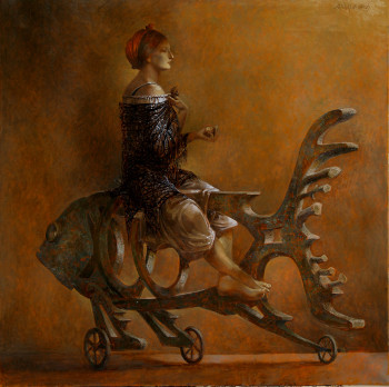 Named contemporary work « Caelacanthe », Made by ANTON YAKUTOVYCH