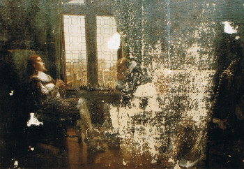 Named contemporary work « Restauration tableau 1 », Made by ATELIER MARIVAL