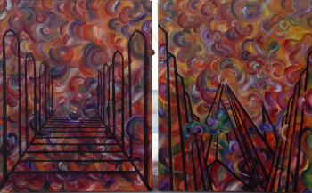 Named contemporary work « Passage (2009) », Made by BELLEC MICHELLE 