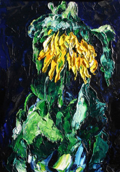 Named contemporary work « Sunflower », Made by ALEKSANDR KANDINSKY-DAE