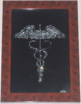 Named contemporary work « caduce », Made by LILIPUCE