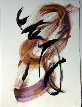 Named contemporary work « je danse et mon ombre s'ébat », Made by SOLANGE CHINAULT