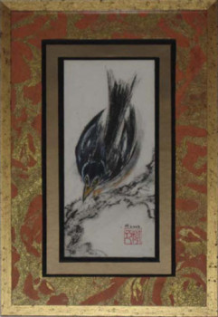 Named contemporary work « Oiseau (2004) », Made by BELLEC MICHELLE 