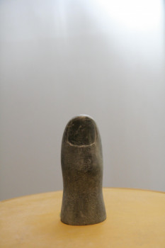 Named contemporary work « pouce », Made by BERTHE JEAN-MICHEL 