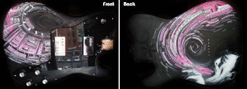 Named contemporary work « CUSTOM GUITARE 2009 », Made by GREG13*