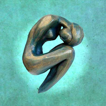 Named contemporary work « Chrysalide », Made by ANNE PODEVYNE