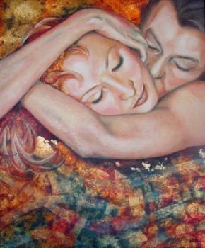 Named contemporary work « " Le baiser" », Made by SACHA