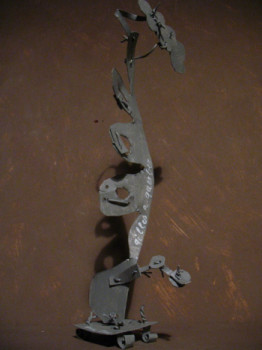 Named contemporary work « chimère  2 », Made by GILLES GUERBER