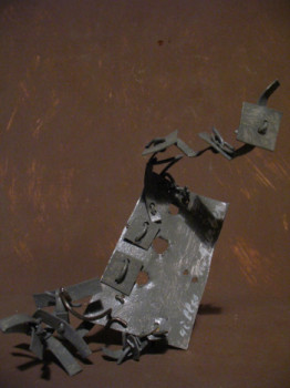 Named contemporary work « chimère  3 », Made by GILLES GUERBER