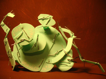 Named contemporary work « crudité  2 », Made by GILLES GUERBER