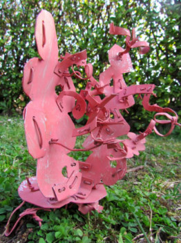 Named contemporary work « frivolité  1 », Made by GILLES GUERBER