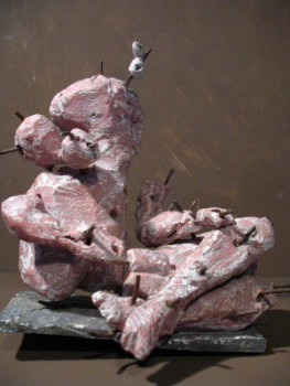 Named contemporary work « gilles r. guerber nu », Made by GILLES GUERBER