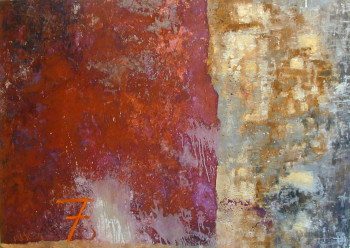 Named contemporary work « 7, matière de mur 2004  », Made by AURELLLL