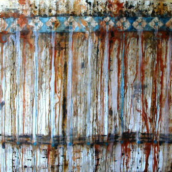 Named contemporary work « Mur Portugal 2005  », Made by AURELLLL