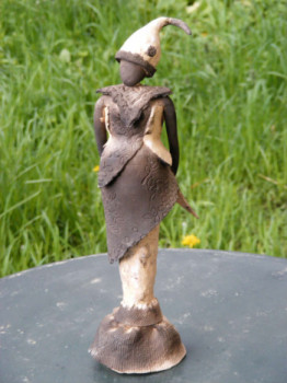 Named contemporary work « Petite dame naturelle », Made by CATHERINECS