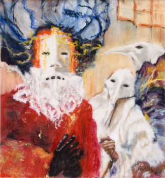 Named contemporary work « les masques », Made by SéBASTIEN LAVERSEYN