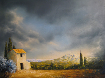 Named contemporary work « "La lumière de la Provence" », Made by SYLVIE PIOLI
