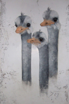 Named contemporary work « les piplettes », Made by BRIGITTE MORISSON