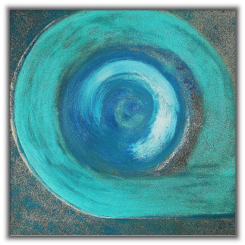 Named contemporary work « "Spirale du temps" », Made by CHRISTIAN LAURENT