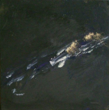 Named contemporary work « Night », Made by DIANE RAUSCHER-KENNEDY