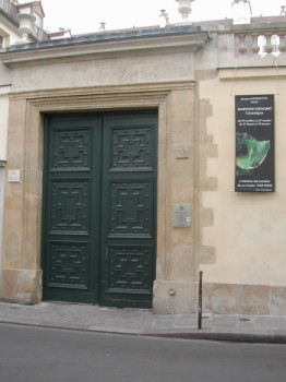 Named contemporary work « Entrée de l'Hôtel », Made by MARTINE MENARD