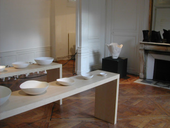 Named contemporary work « Les 5 coupes », Made by MARTINE MENARD