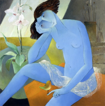 Contemporary work named « " Rêverie " " », Created by FRANçOISE COLLANDRE