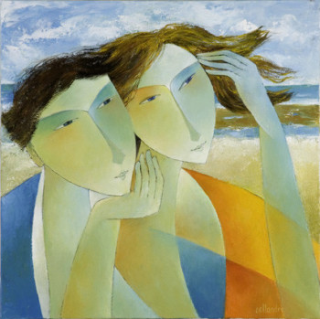 Named contemporary work « " Vers demain " », Made by FRANçOISE COLLANDRE