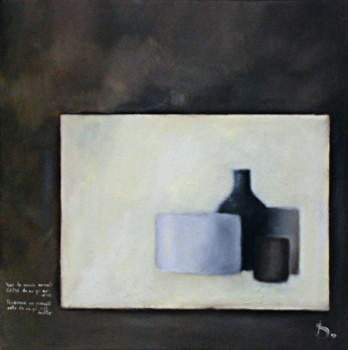 Named contemporary work « nature morte 7 », Made by SUBRERO