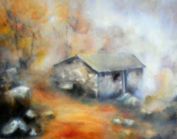 Named contemporary work « paysage corse 1 », Made by SUBRERO