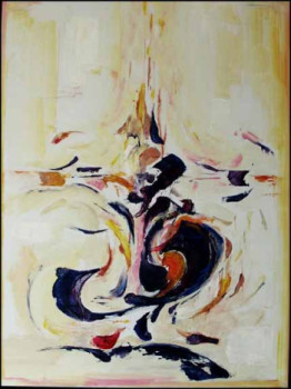 Named contemporary work « Mouvement de danse », Made by JEAN MARIE SCHROETTER