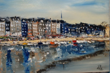 Named contemporary work « honfleur », Made by PATE