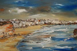 Named contemporary work « biarritz », Made by PATE