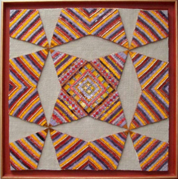 Named contemporary work « Patchwork », Made by MOSAICOCO