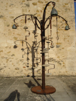 Named contemporary work « Mon Lampadaire », Made by THIERRY-GALL