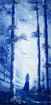 Named contemporary work « "En sortant de la forêt..." », Made by LAILA STAUFFERT