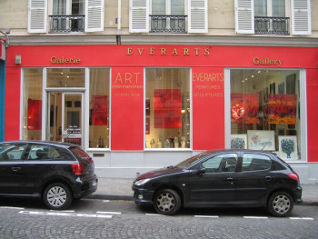 Named contemporary work « Galerie Everarts -Paris- 1 », Made by MARCO