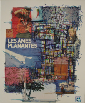 Named contemporary work « Ames planantes 3 », Made by GEORGES FLEURY