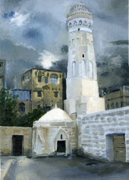 Named contemporary work « Friday Mosque in Djibla », Made by SOROKINA LELIA