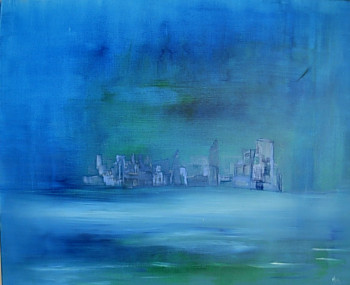 Named contemporary work « Atlantides », Made by MANA