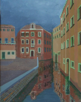 Contemporary work named « Venise I », Created by STINCKWICH