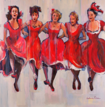 Named contemporary work « do si la d'après "la vie parisienne" », Made by CAROLINE DE PIEDOUE