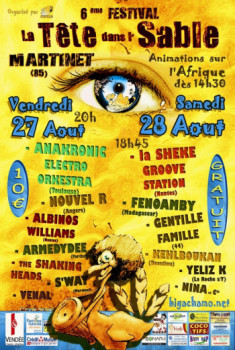 Named contemporary work « Concept d'affiche pour Festival en Vendée », Made by T*NGUY