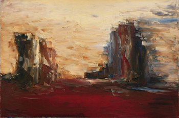 Named contemporary work « Boulevard de soleil », Made by REIJA FELDMANN