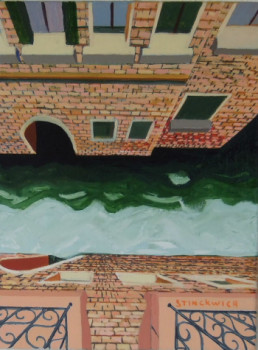 Contemporary work named « Venise IV », Created by STINCKWICH