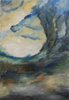 Named contemporary work « Grotte forestiere », Made by REIJA FELDMANN