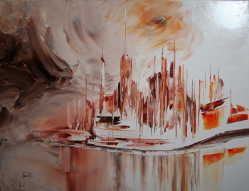 Named contemporary work « New York », Made by ETIENNE FOURCY