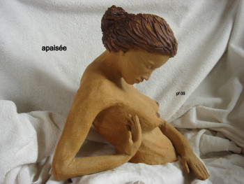 Named contemporary work « apaisée », Made by PHILIPPE FERNANDES